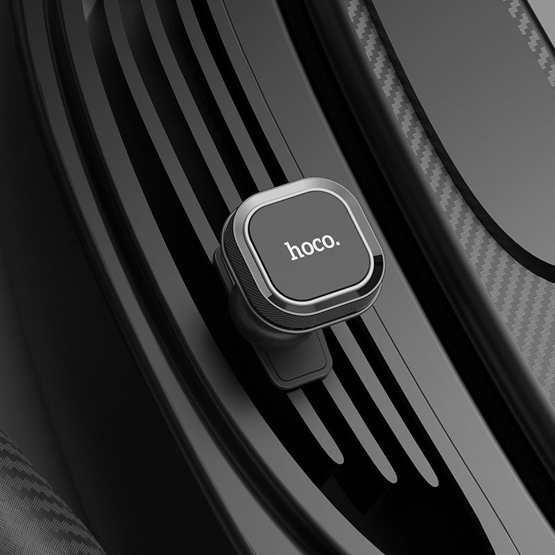 Suport magnetic auto hoco. CA52 pentru grilă, negru