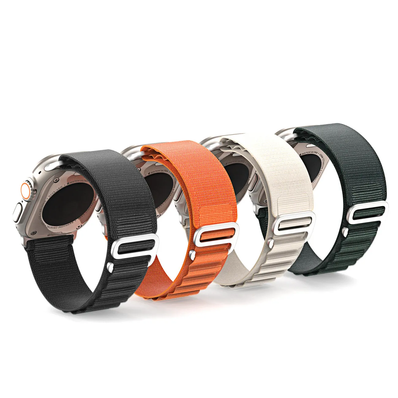 Curea Dux Ducis pentru Apple Watch 42 / 44 / 45 / 49 mm, albă