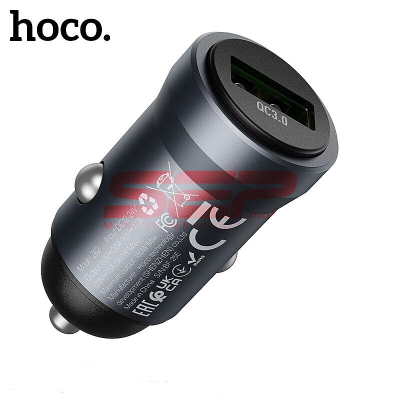 Incarcator auto USB-A QC 3.0 18W Hoco Z62