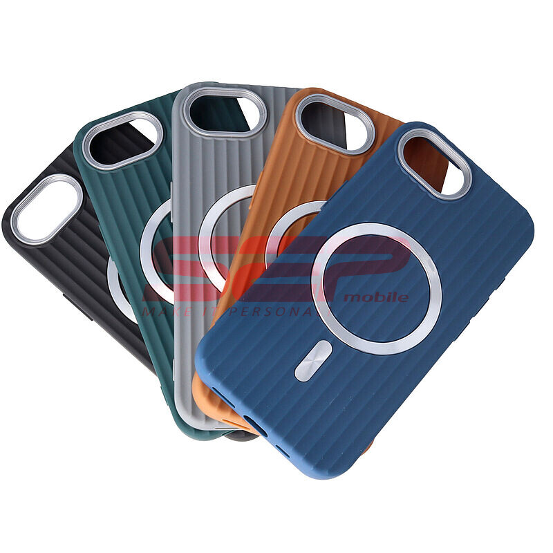 Toc TPU Magnetic Waves Apple iPhone 16e Grey