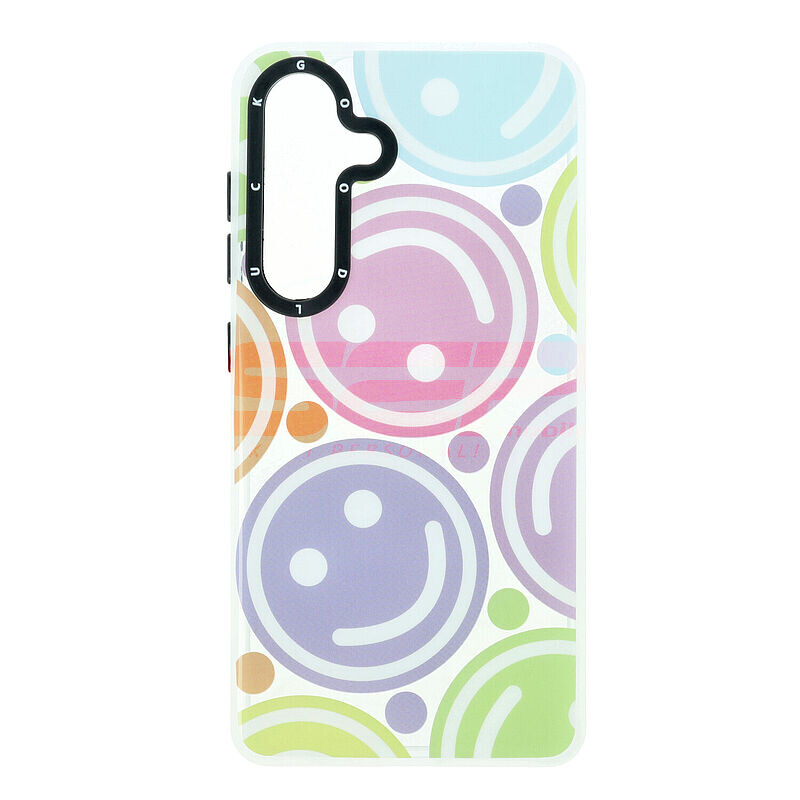 Toc TPU+PC Creative Case Samsung Galaxy S25 Plus Smiley
