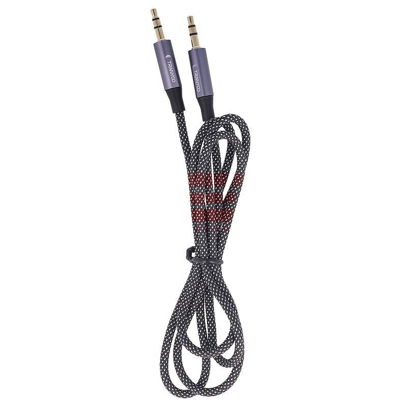 Cablu audio 3,5mm la 3,5mm Tranyoo T-E10 1 metru