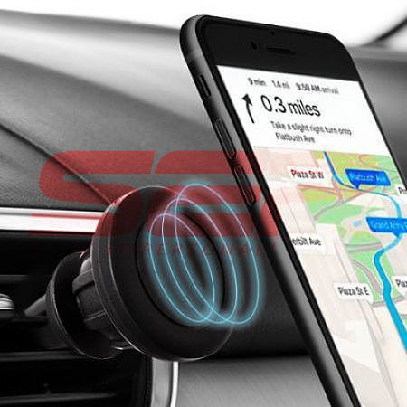 Suport auto magnetic 360 pentru grila de ventilatie