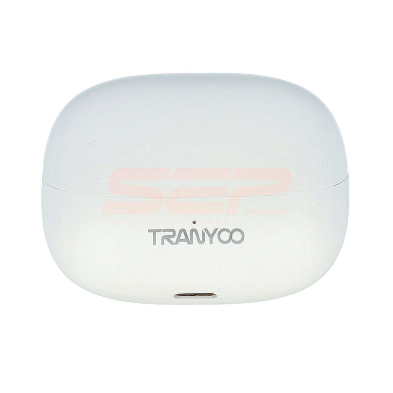 Casti audio stereo Wireless TRANYOO T-M26 White