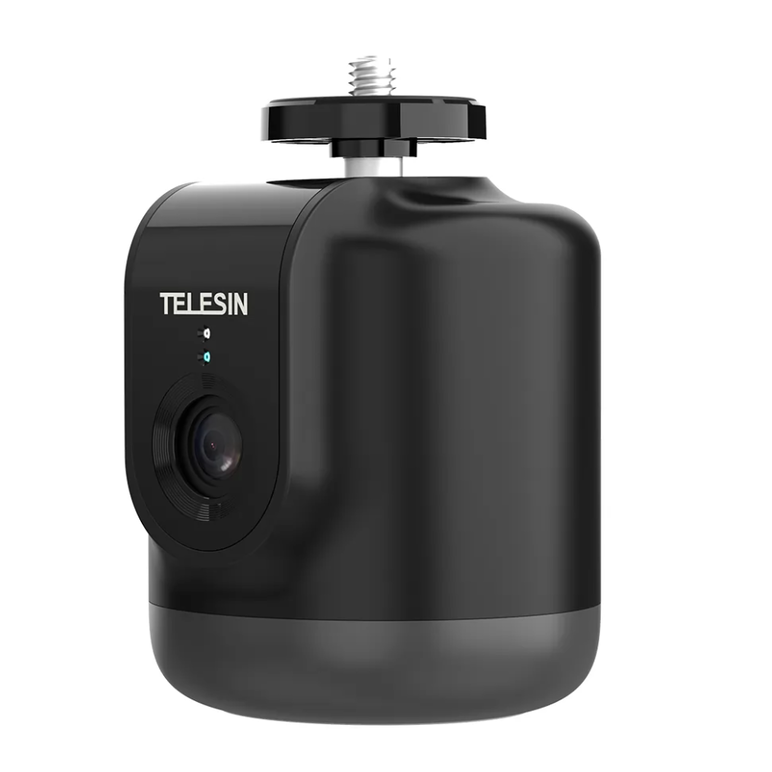 Suport rotativ Telesin cu urmarire faciala pentru telefoane mobile si camere de actiune