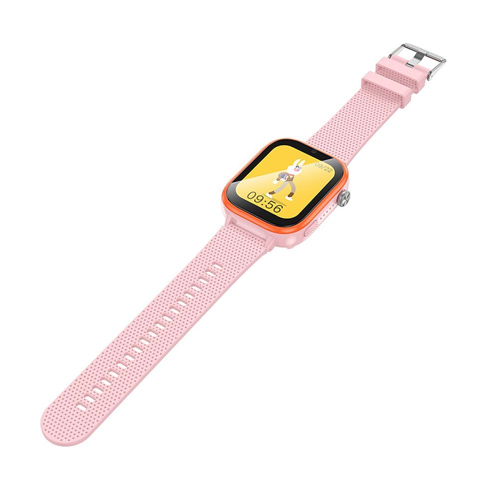 Smartwatch hoco. pentru copii 1,83″ 4G GPS cu funcție de apel Y101, roz