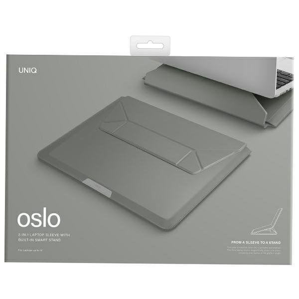 Husă protecție Uniq Oslo pentru laptop 14″, verde