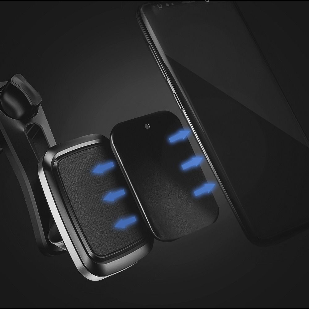 Plăcuțe pentru suport auto magnetic, negru