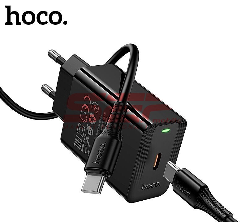 Incarcator retea Fast Charge Type-C - Type-C 20W Hoco CS93A