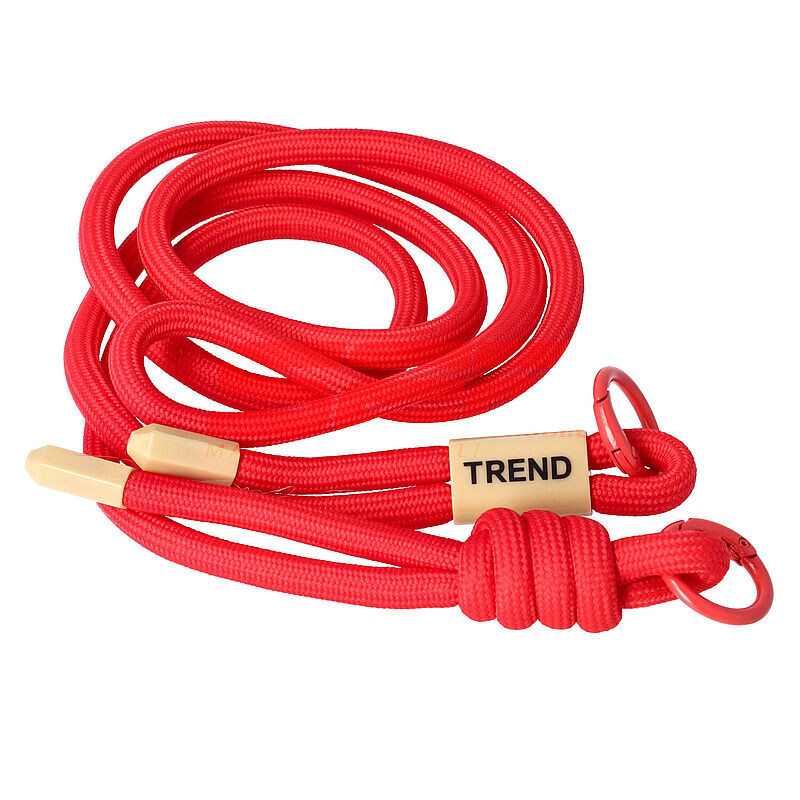Snur textil dublu telefon mobil RED