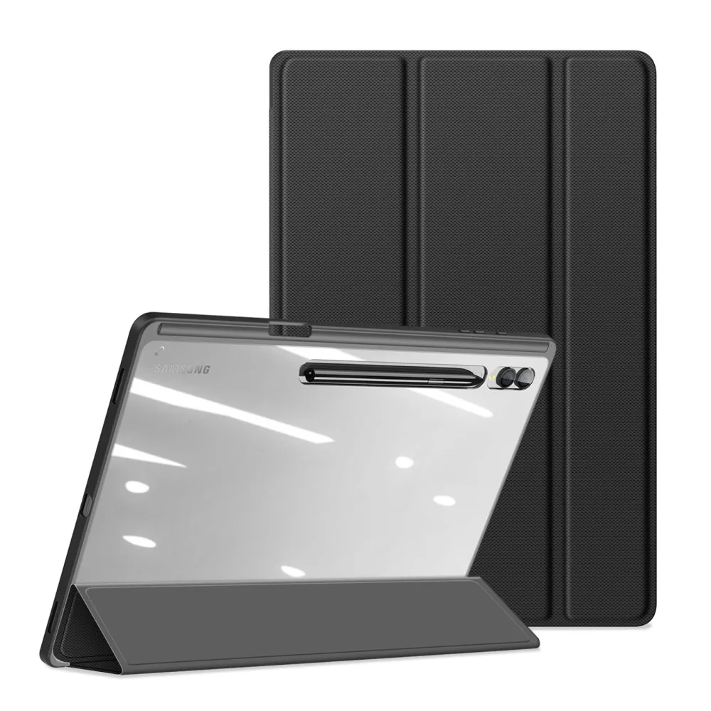 Husă flip cover Dux Ducis pentru Samsung Galaxy Tab S9 Ultra, neagră
