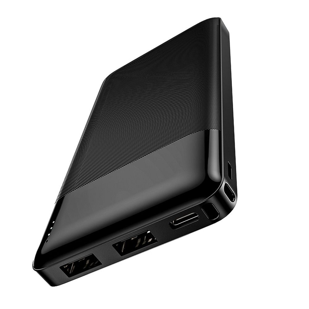 PowerBank 10.000 mAh, 2A, Hoco J72, negru
