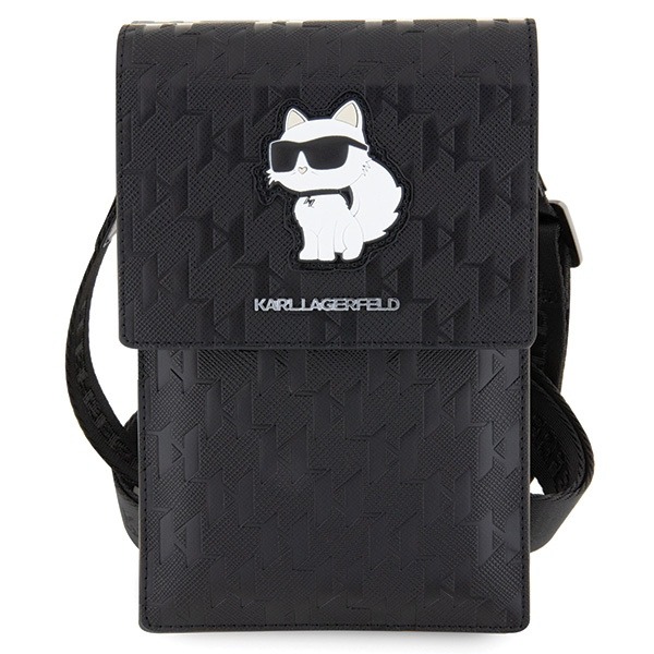 Geantă pentru telefon Karl Lagerfeld din piele ecologică