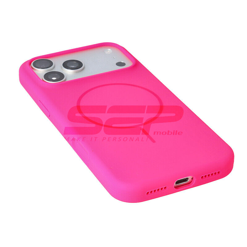 Toc Soft Silicone Magsafe Apple iPhone 18 Pro Fuchsia