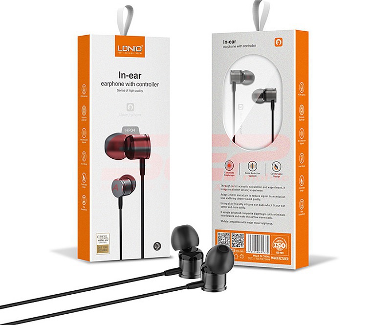 Handsfree In-Ear Audio Stereo LDNIO HP-04