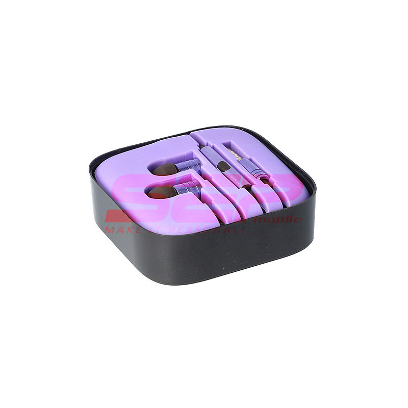 Casti audio In-Ear Stereo Metal universal 3,5mm PURPLE