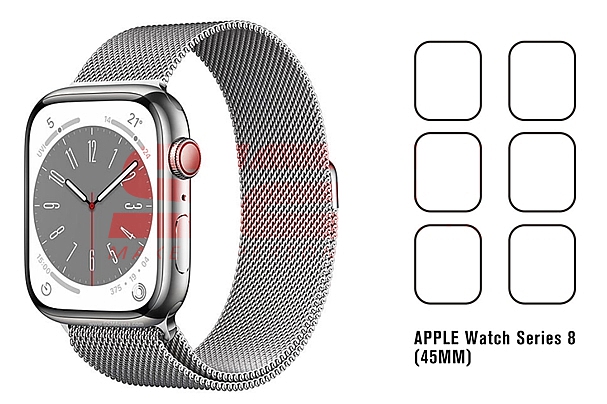 Folie protectie display Hydrogel TPU-HD AAA Apple Watch Series 8 (45mm)