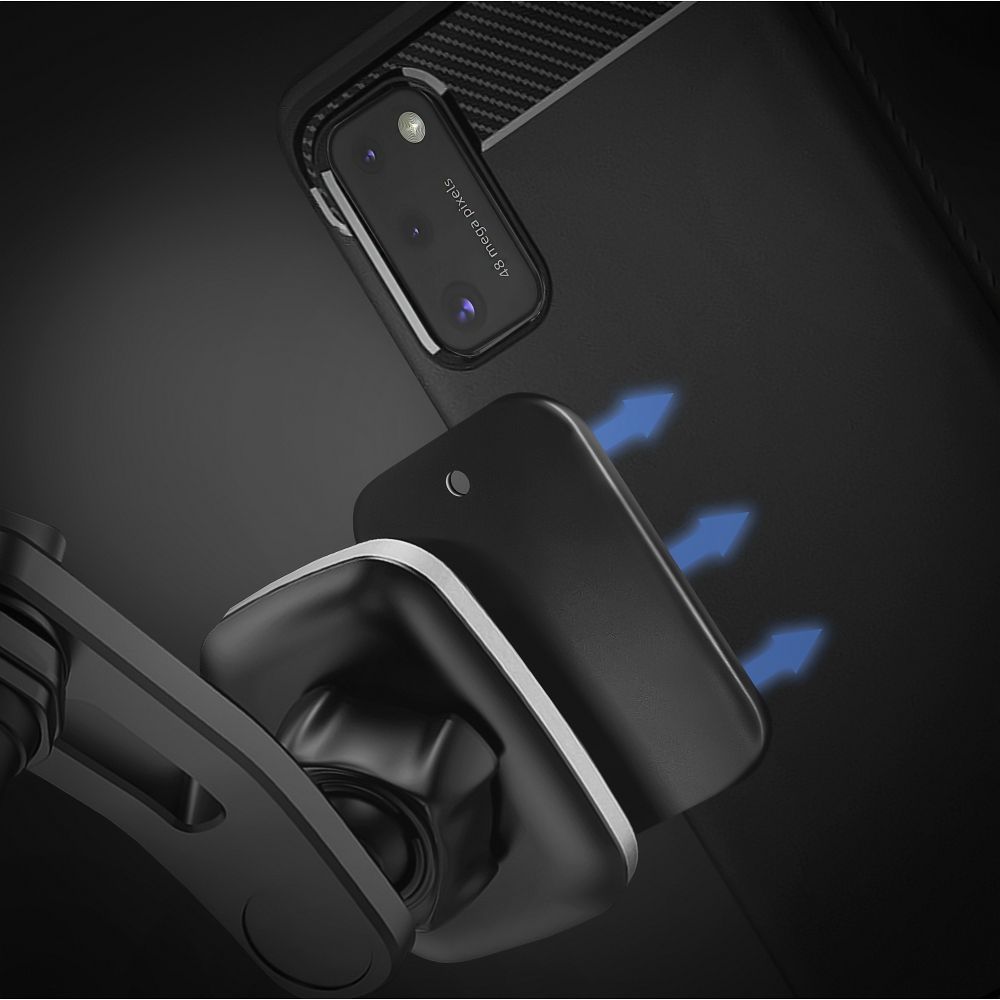 Plăcuțe pentru suport auto magnetic, negru