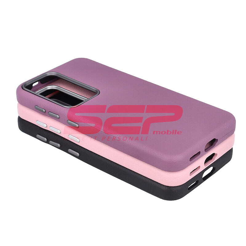 Toc TPU Leather Samsung Galaxy S25 Pink