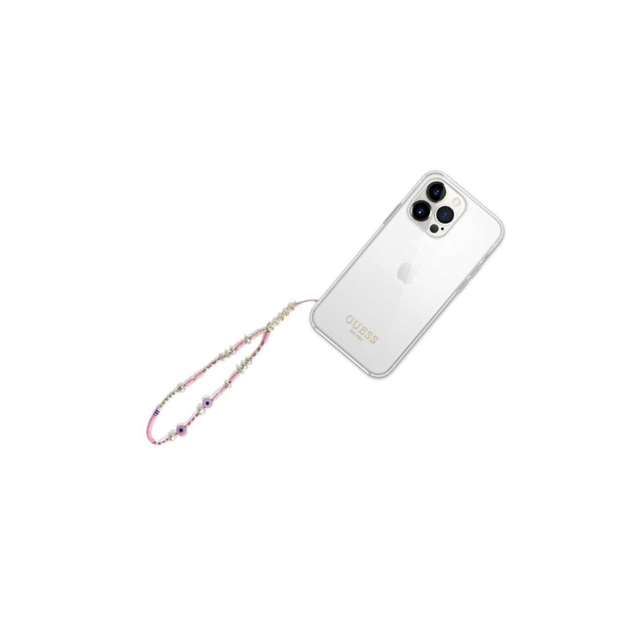 Snur / Pandantiv Guess telefon Beads Shell Roz