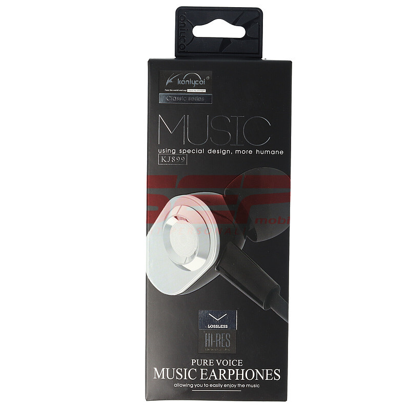 Handsfree In-Ear Audio Stereo Diamonds KJ899 BLACK
