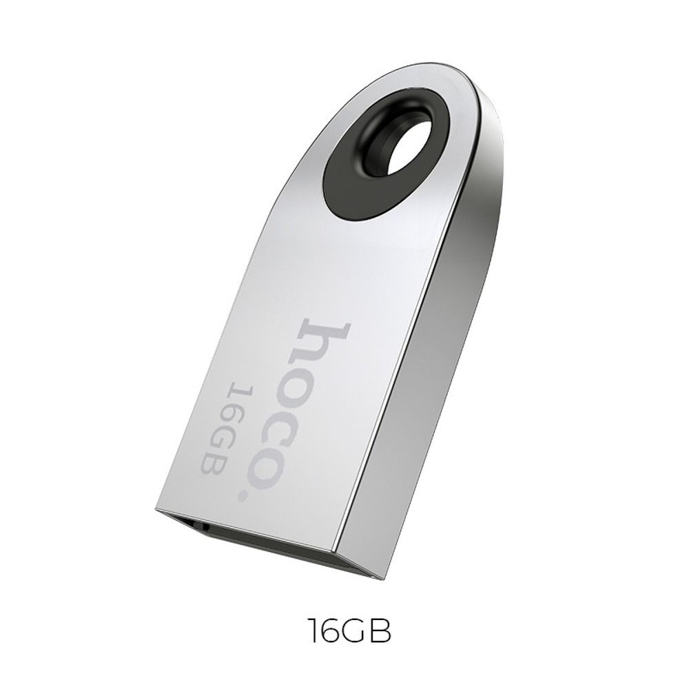 mini Stick USB 2.0 (USB A) Hoco, UD9, argintiu, 16 GB