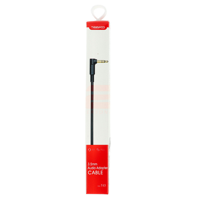 Cablu audio 3,5mm la 3,5mm Tranyoo T-E3 1 metru