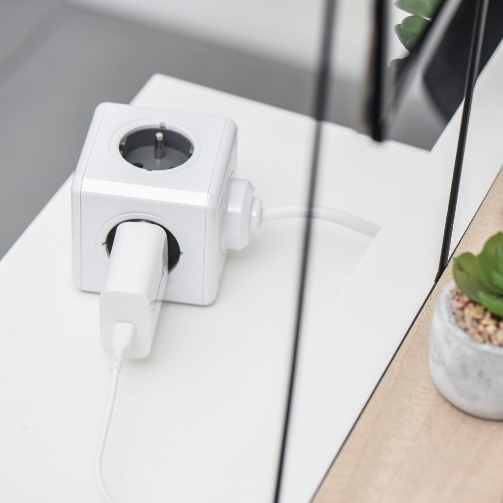 Încărcător rețea Forcell USB C, QC4.0, PD 3A, 25W, Alb