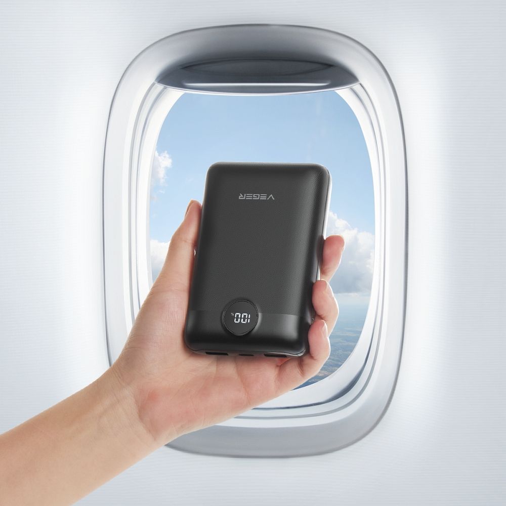 PowerBank VEGER 22.5W, 20.000 mAh, negru