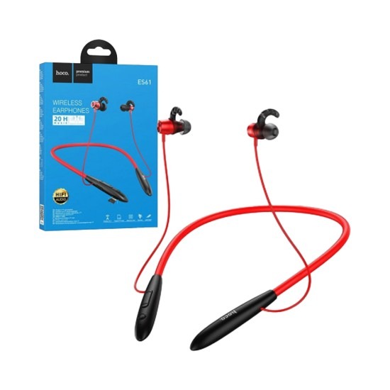 Căști wireless hoco. bluetooth ES61, roșu