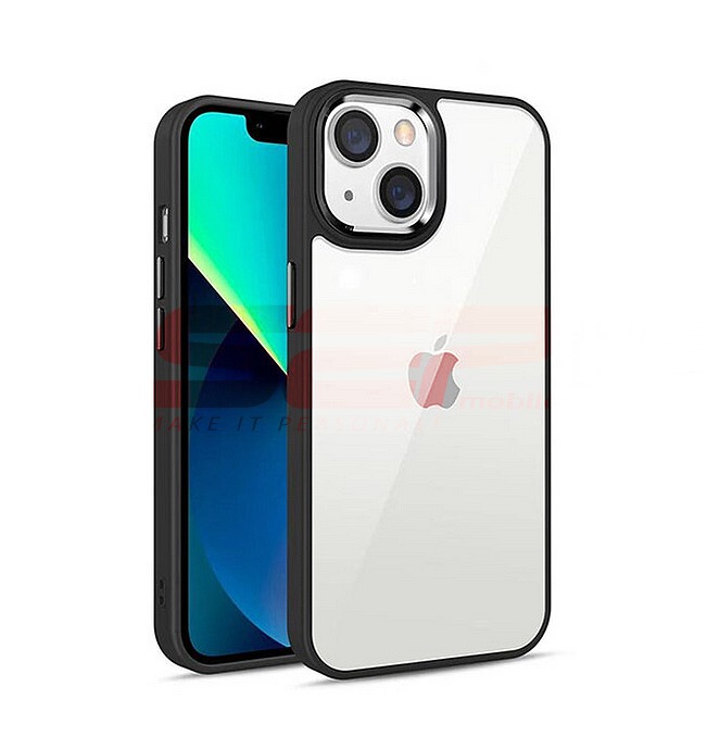 Toc TPU+PC Shell Clear Cover Samsung Galaxy A14 5G Black