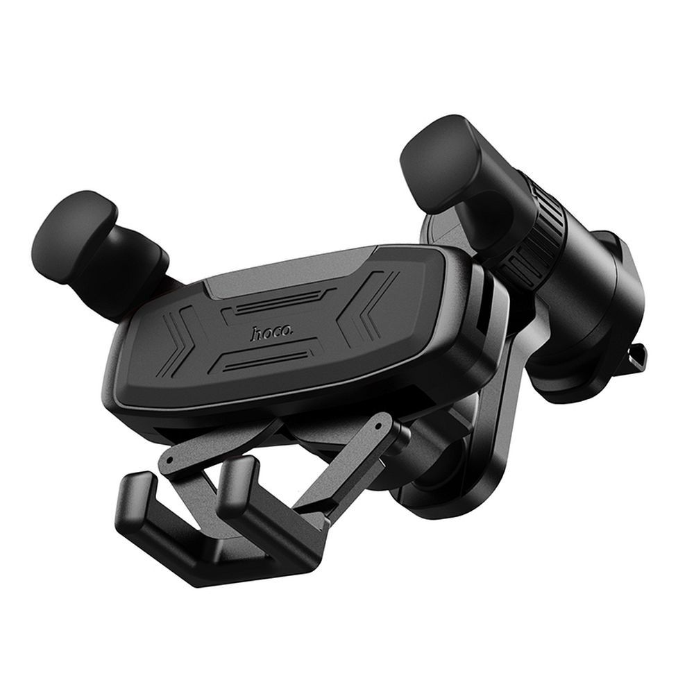 Suport auto pentru telefon Hoco Gravity pentru grilă H66, negru