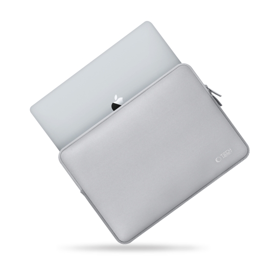 Geantă pentru laptop Tech-Protect Neoslim de 13″-14″, gri