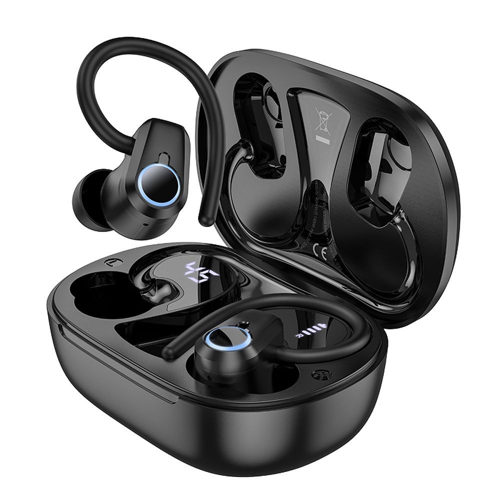 Căști wireless hoco. TWS, EQ8, negre