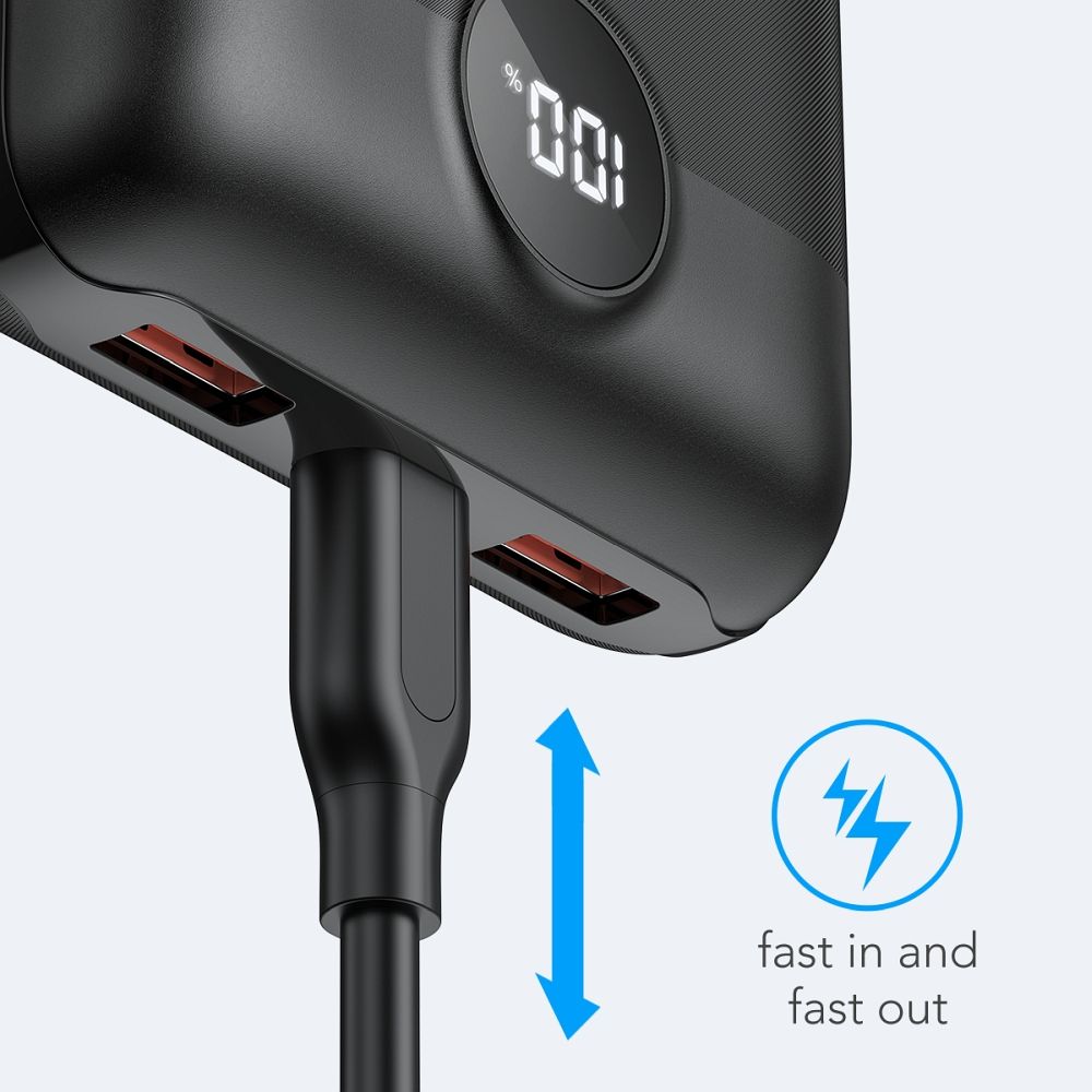 PowerBank VEGER 22.5W, 20.000 mAh, negru