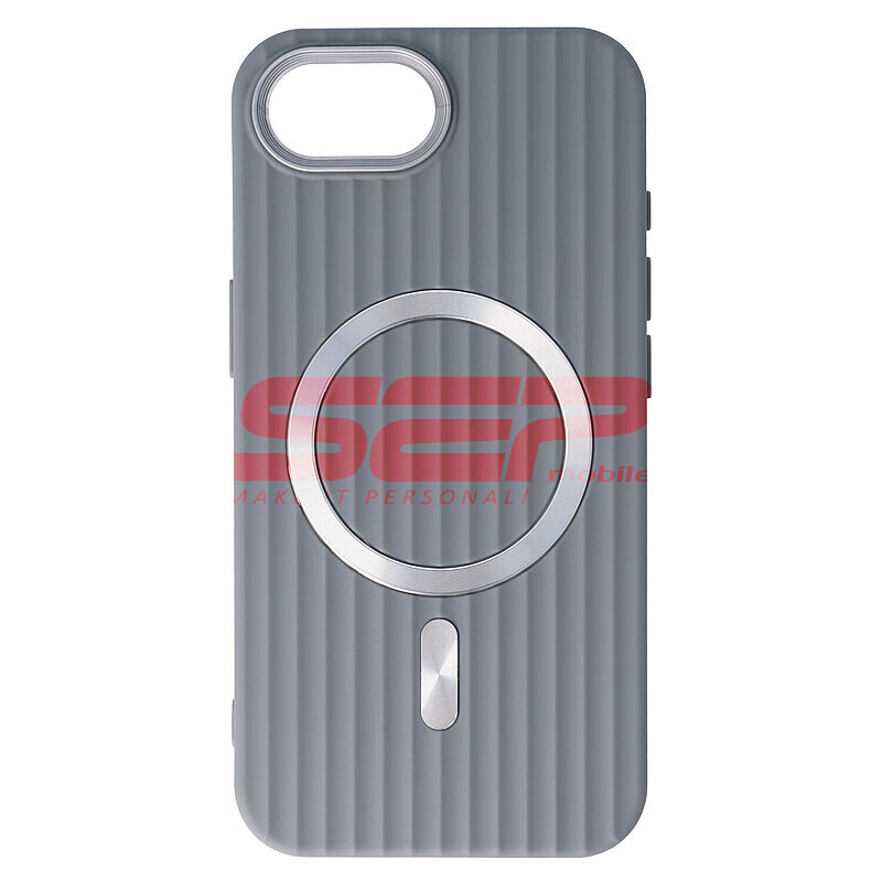 Toc TPU Magnetic Waves Apple iPhone 16e Grey