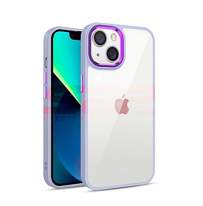 Toc TPU+PC Shell Clear Cover Samsung Galaxy S23 Ultra Purple