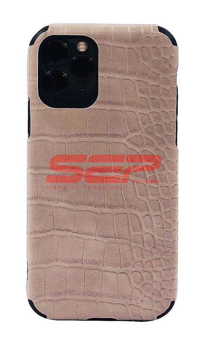 Toc TPU Leather Crocodile Apple iPhone X / XS Grey
