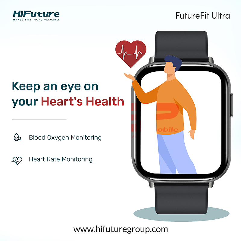 Ceas Smartwatch FutureFit Ultra Black
