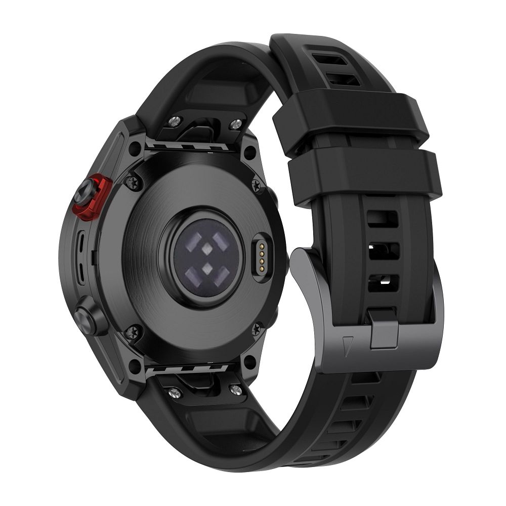 Curea din silicon pentru Garmin FENIX 3 / 3HR / 5X / 6X / 6X Pro / 7X / 7X Pro negru