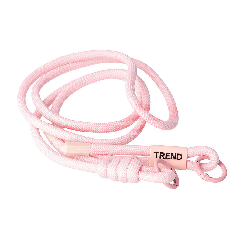 Snur textil dublu telefon mobil PINK
