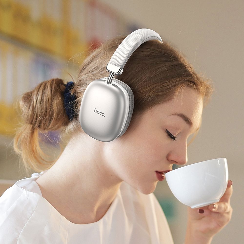 Căști wireless Hoco W35, gri