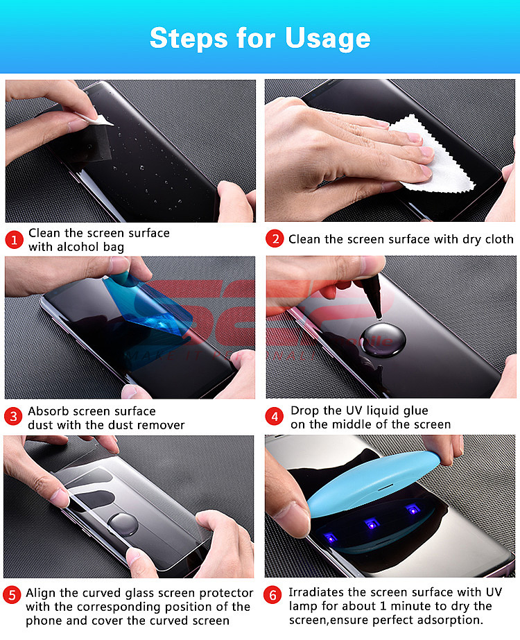 Folie protectie display sticla UV Gel Samsung Galaxy S23