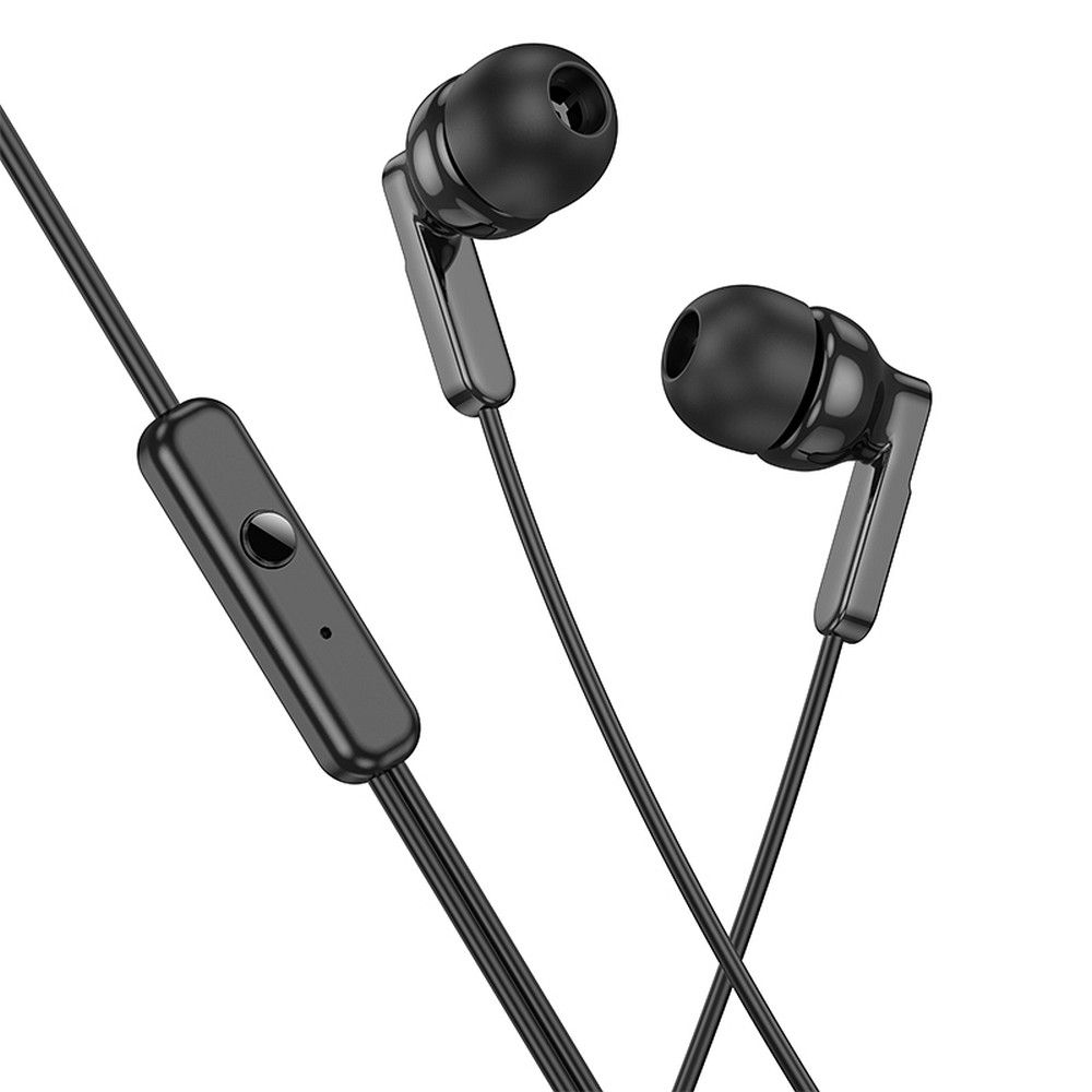 Căști cu fir hoco. Jack 3.5 mm, M121, negre