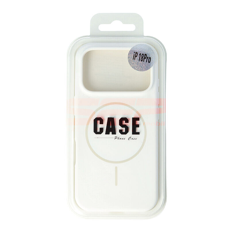 Toc Soft Silicone Magsafe Apple iPhone 18 Pro Max White