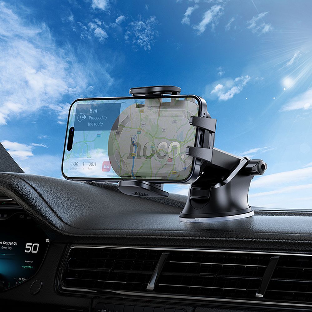 Suport telefon auto pentru bord Hoco H54, negru