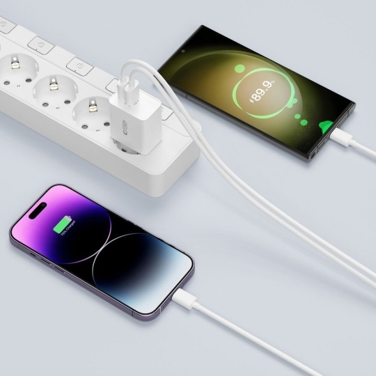 Încărcător rețea Tech-Protect 30W, Alb