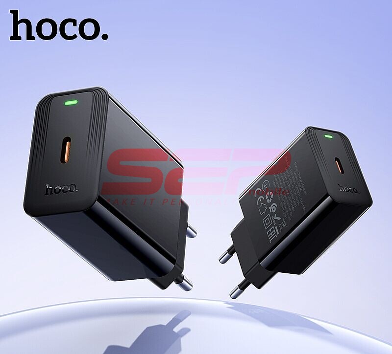 Incarcator retea Fast Charge USB-C 20W Hoco. CS93A