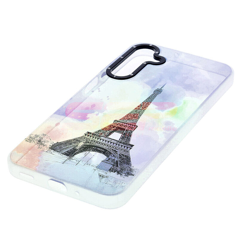 Toc TPU+PC Creative Case Honor 200 smart Eiffel Tower