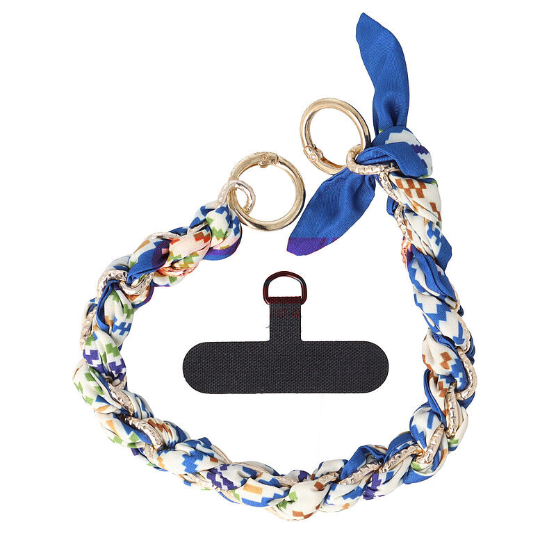 Accesoriu tip bratara cu lantisor pentru husa telefon mobil Design 03